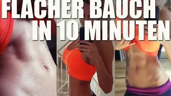 Amy Lefox flacher Bauch in 10 Minuten Übungen für flachen Bauch