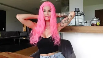 ASMR AMY VLOG ♥️♥️ Dye my hair PINK♥️? women hair problems :p #5