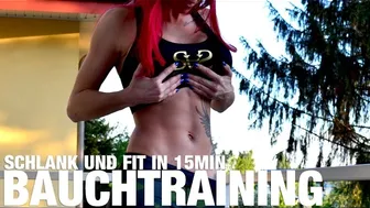 Bauchtraining für Zuhause Schlank und Fit in 15 Minuten