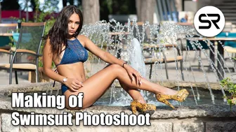 Making of Swimsuit Photoshoot With Beautiful Fashion Models