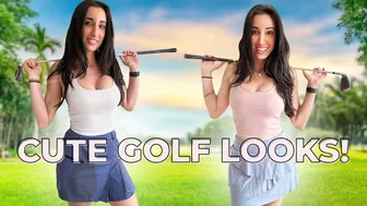 Cutest Golf Looks!!♥️♥️♥️♥️ #1