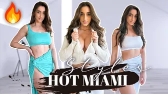 Trying on Sexy Hot Miami Styles Looks! #1