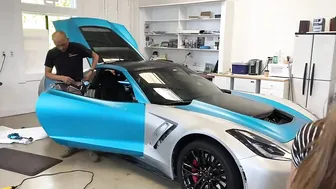 New Z06 Corvette Wrap is UNREAL!!! #4