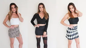 Sexy Mini Skirt Try On!