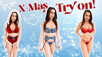 Christmas Lingerie Try-On | End of 2021!!! #1