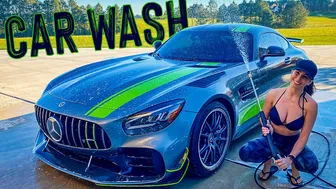 Washing My New AMG GTR PRO! #1