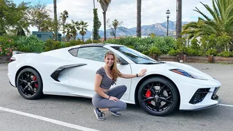 Installing New Wheels On My New C8 Corvette!!