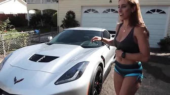 Washing my DIRTY Z06 Corvette!! #5