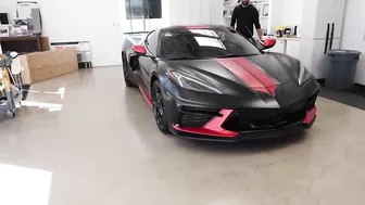 Worlds First Custom C8R Corvette Wrap!! #3